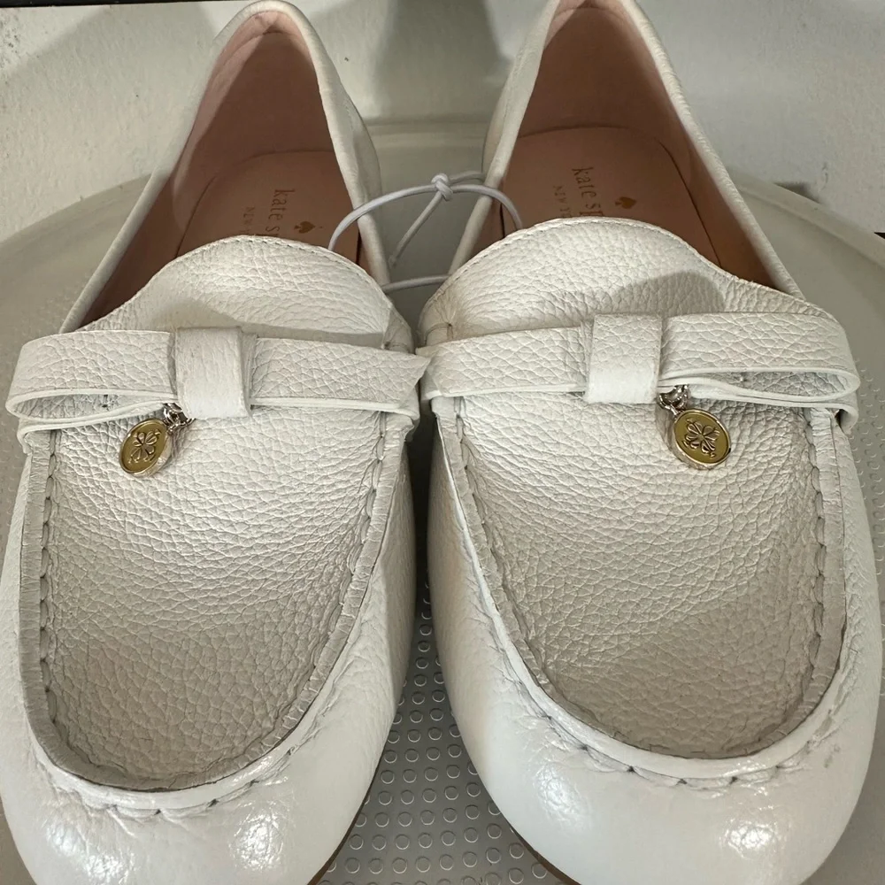 🆕Kate Spade DESI Bow Leather Loafers